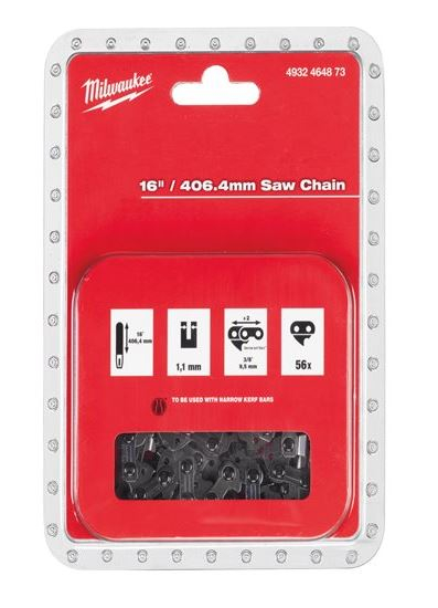 Sågkedja 3/8x406x1,1mm - M18 Fchs